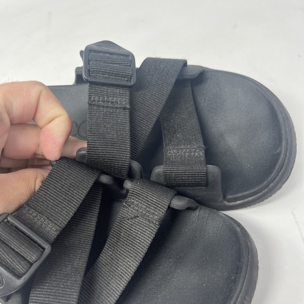 Chaco Chillos Slide Sandals Women's 7 Black Adjustable Strap Sport JCH107818 - Picture 7 of 10